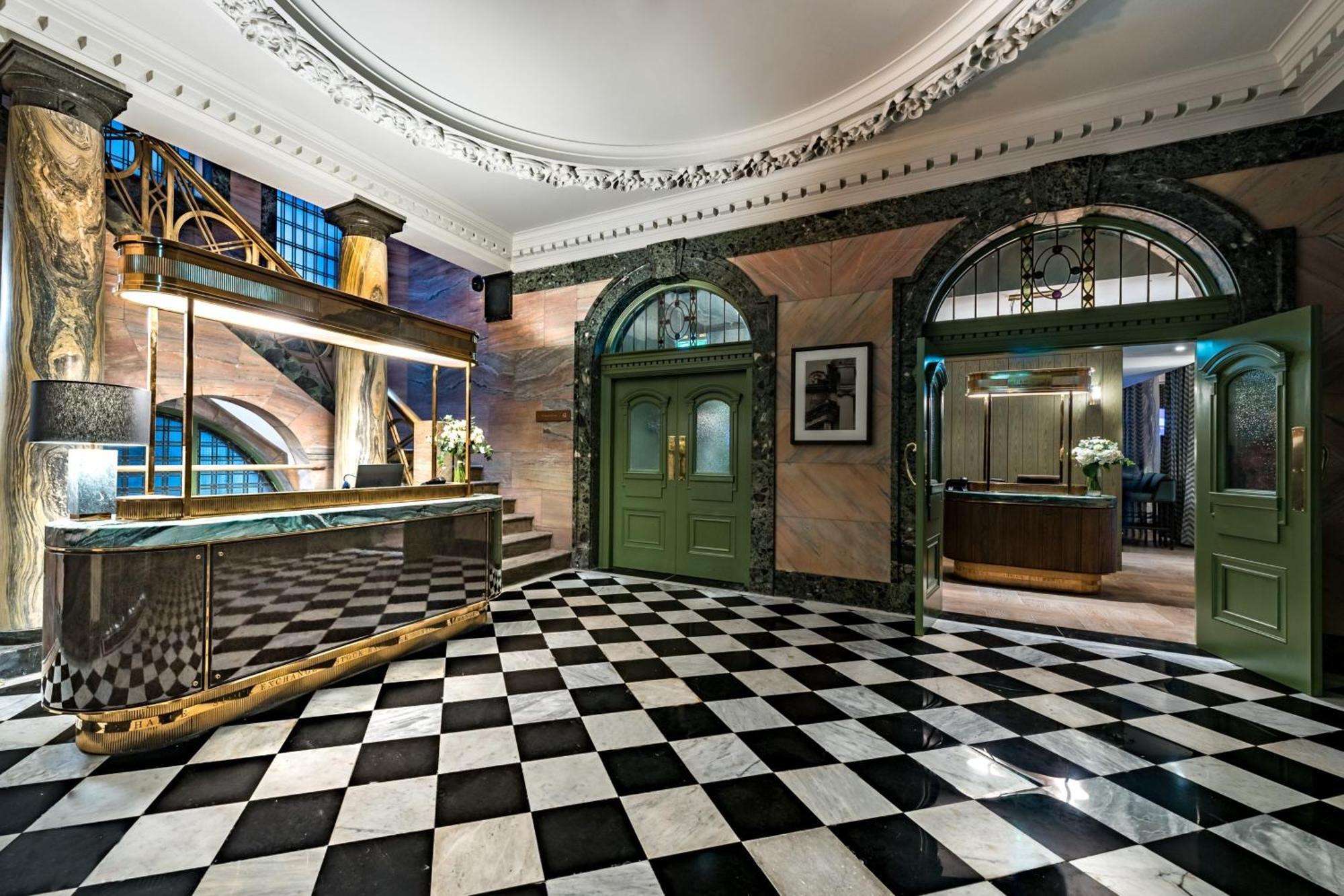 Stock Exchange Hotel, Manchester, Autograph Collection מראה חיצוני תמונה The hotel's lobby