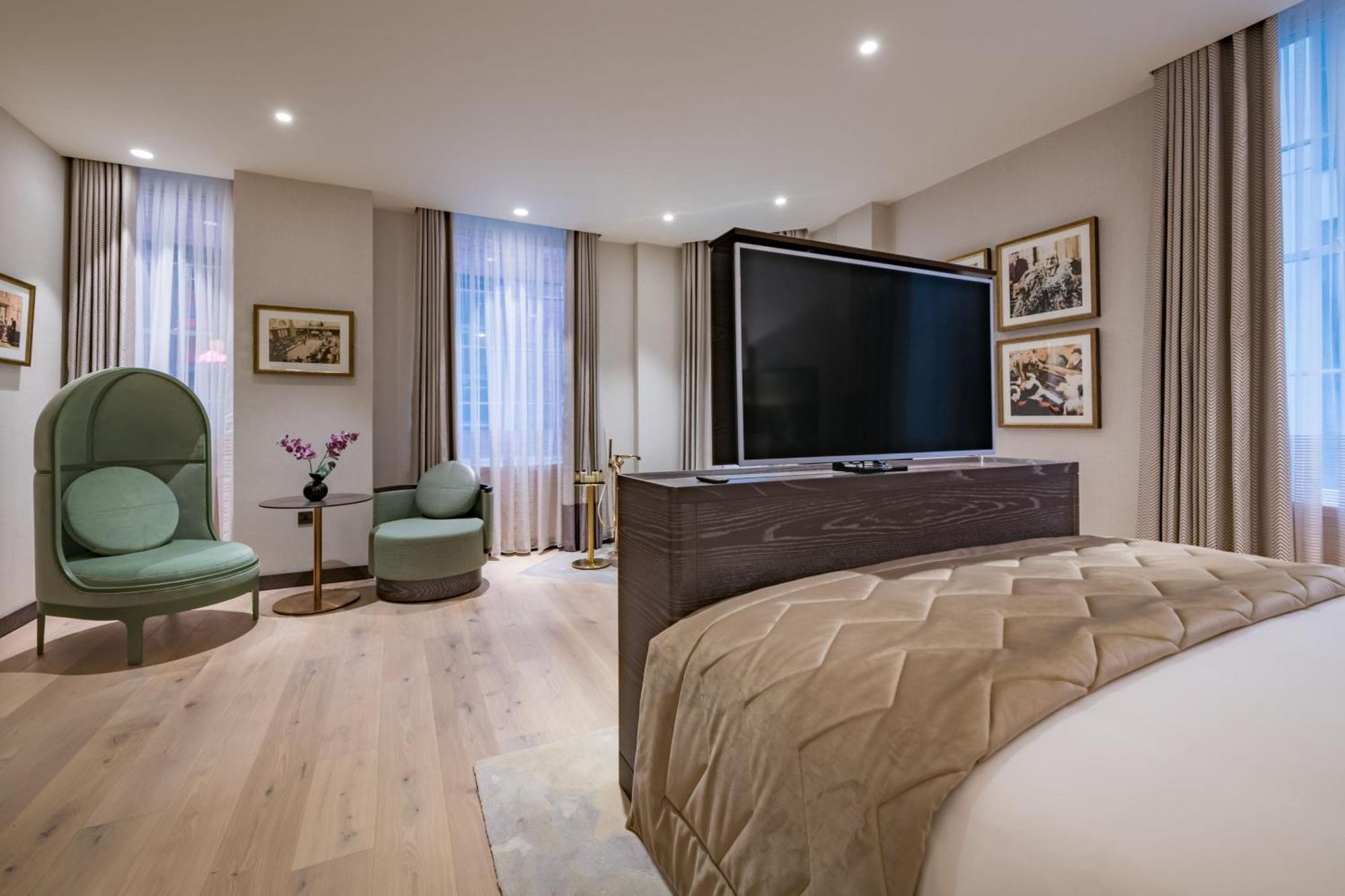 Stock Exchange Hotel, Manchester, Autograph Collection מראה חיצוני תמונה A bedroom at the hotel